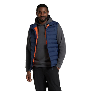 Nuevo Chaleco Acolchado para Hombre con Cierre, Cuello Alto, 600 Gsm, Sin Mangas - Product Image 1