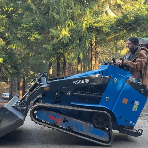 <span class=keywords><strong>Loader</strong></span> Mini Skid Steer Beroda Rantai Buatan Cina dengan <span class=keywords><strong>Ripper</strong></span> dan Snow Blower, Siap Pakai, Dijual - Product Image 1