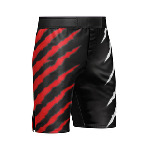Shorts en satin personnalisés pour femmes, hommes et jeunes - Sublimation pour boxe, grappling, Jiu Jitsu, BJJ, combat, MMA - Motif uni, shorts MMA vierges - Product Image 4