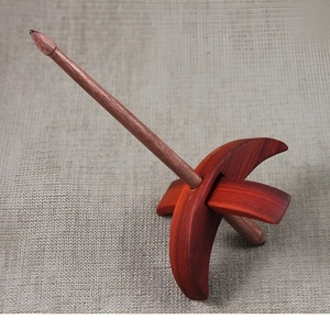 Hiladora de madera turca moderna con eje de madera para hilar lana y WPI, ideal para tejer y coser para adultos - Product Image 5