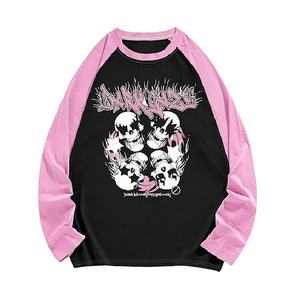 Bangladesh fabricant exportation qualité imprimé 100% coton Jersey respirant à manches longues cou hommes T-shirt usine meilleur prix - Product Image 1