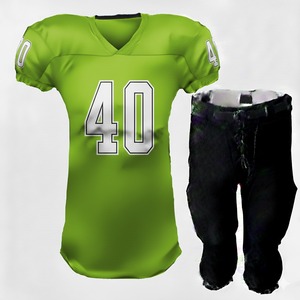 Uniforme de Fútbol Americano de Alta Calidad, Ropa Deportiva para Equipos, Poliéster Duradero, Absorbe la Humedad, Protección UV, Parte Delantera Corta, Color Personalizado - Product Image 1