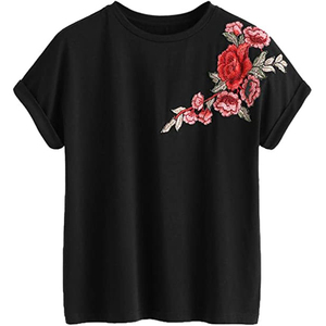 T-shirt en coton et polyester pour hommes, personnalisé, imprimé et brodé, à manches courtes, séchage rapide, respirant, écologique, OEM - Product Image 6