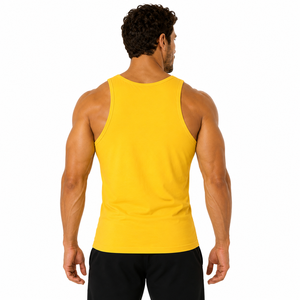 High Quality Men Bodybuilding Tank Top Sleeveless Workout <b>Stringer</b> <b>Vest</b> Dark Tone Fitness Top Custom Men Gym Tank Top - Product Image 2