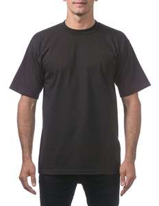 เสื้อยืดคอกลมโอเวอร์ไซส์ผู้ชายแบบสั่งทำพิเศษ ผ้าฝ้าย 100% สไตล์ไฮสตรีท แขนสั้น ผ้าเจอร์ซีย์คุณภาพสูง แบบเรียบ - Product Image 1