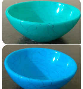 Tazón de Resina Epoxi Hecho a Mano, Pieza de Arte Decorativa Única para el Hogar, la Oficina o para Regalar, Diseño Inspirado en el Océano, Tazón de Acrílico - Product Image 5