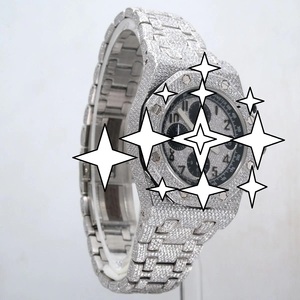 Luxury Men Stainless Steel Watch Analog <b>Chronograph</b> Sapphire Crystal Folding Clasp 10 Bar Water Resistant - Product Image 2