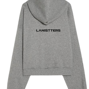 Sweat à capuche zippé gris chiné personnalisé pour homme, en molleton épais, coupe décontractée, fabricant OEM ODM - Product Image 4