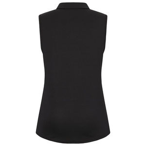 Ensemble jupe et t-shirt de tennis à manches courtes pour femme, rose, en polyester tissé respirant, tenue de golf décontractée, séchage rapide, avec logo frontal, couleur unie - Product Image 2
