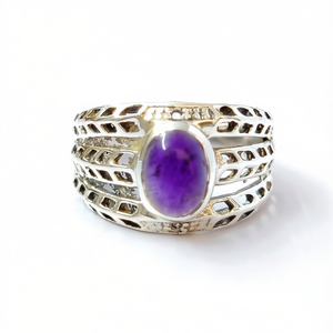 แหวนแฟชั่นอเมทิสต์ 3.4 กรัม - Product Image 2