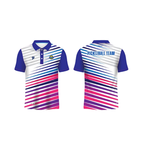 เสื้อฝึกซ้อมพิคเคิลบอลสำหรับผู้ชายผู้หญิง – เสื้อยืดกีฬาแบบยืดได้ระบายอากาศได้ดีสำหรับการฝึกซ้อมออกกำลังกายฟิตเนสเทรนด์ของสหรัฐอเมริกา - Product Image 4