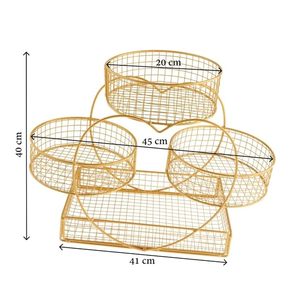 Panier en fer perforé, respirant et ventilé, à mailles ouvertes - Product Image 5