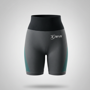 Shorts de sport taille haute pour femme, respirants, effet push-up, compression, style streetwear, pour fitness et yoga - Product Image 1