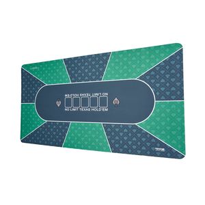 70X35 pollici verde pieghevole Poker Top 6-8 giocatori con borsa gioco di carte - Product Image 1