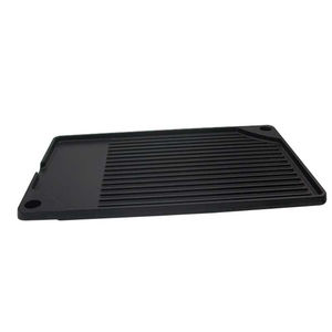 High Quality Double Hole Durable Rectangular Aluminum Alloy Grill Pan <b>Cast</b> <b>Iron</b> Cookware Griddle Bbq <b>Plate</b> - Product Image 4