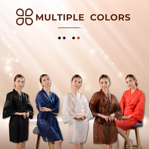 Peignoir de Salon de Coiffure en Gros, Robe Kimono, Uniforme Client Spa - Product Image 4
