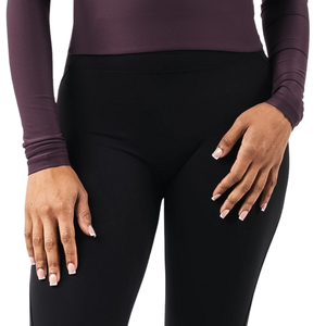 Camiseta de Manga Larga con Cuello Alto de Doble Capa para Mujer, Ajuste Elástico, Tela Suave, Ropa Deportiva para Uso Diario, Ropa de Gimnasio - Product Image 5