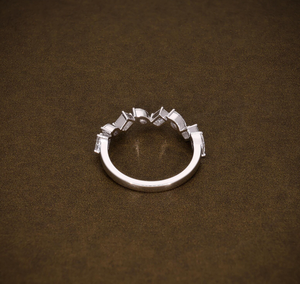 925 Sterling <b>Silver</b> Lab Grown Diamond Engagement Wedding <b>Ring</b> IGI Certified Luxury Jewelry - Product Image 3