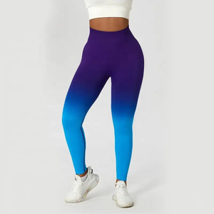 Leggings sans couture pour femme, taille haute, longueur cheville, extensibles, compressifs, confortables, doux, effet push-up, 2026 - Product Image 6