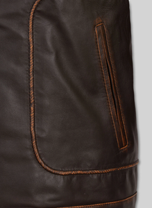 Chaqueta de Cuero para Hombre, a la Moda, Resistente al Viento, Chaqueta de Cuero para Hombre y Mujer, Estilos Personalizados, Charlotte Burnt, Múltiples Colores, Chaqueta de Cuero 2006 - Product Image 6