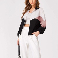 Veste coupe-vent imperméable personnalisée 2026 avec logo, coupe ajustée, pour femme, course en extérieur, design par sublimation, tissu mémoire, nylon
