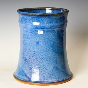 Porte-ustensiles de luxe en grès céramique, glaçure réactive violette, cuit au four, corps épais, durable, résistant à la chaleur, organisateur de comptoir de cuisine - Product Image 4