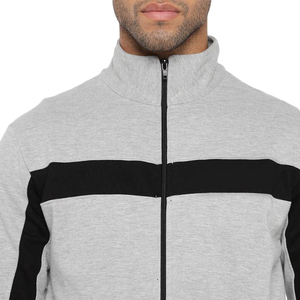 Survêtements pour hommes de haute qualité avec impression de logo personnalisé, prix de gros, en coton, avec fermeture éclair - Product Image 5