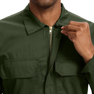 Safety <b>Working</b> Custom <b>Men</b> High Vis <b>Overalls</b> Workwear Plain High Quality Coverall <b>Working</b> Boiler Suit Cheap Price - Product Image 4