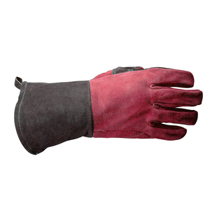 Gants de travail pour soudeurs en cuir de vachette de haute qualité avec doublure en Kevlar, personnalisables, résistants à la chaleur, pour soudage TIG/MIG - Product Image 3