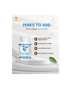 Energinut Multi Collagen Complex 1500Mg, Cinco Fuentes de Péptidos para Piel, Cabello, Uñas, Articulaciones, Huesos, Salud Digestiva, Hecho en EE. UU., la Mejor Calidad - Product Image 4