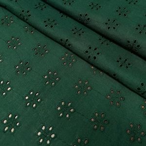 Premium Cotton Schiffli Border Fabric Embroidery Lace <b>Material</b> for Women Dress Kurti African Wear Garment Textile Export - Product Image 2