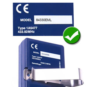 Pour <span class=keywords><strong>MotorLift</strong></span> 84330EML 84333EML 84335EML 84330E 84333E 84335E 8747EML Porte Télécommande 433.92MHz Ouvre-porte de Garage - Product Image 3