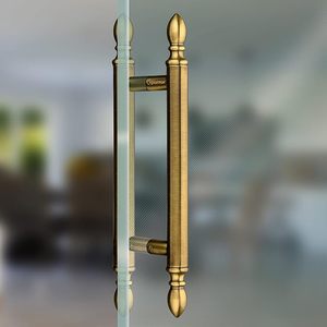 Poignée de porte principale moderne, robuste et décorative, pour les portes d'entrée de la maison et du bureau - Product Image 4