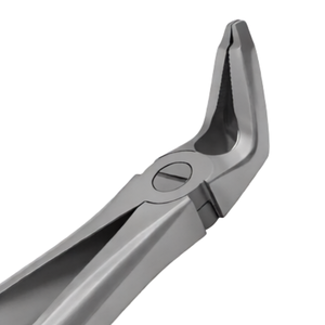 Forceps d'extraction dentaire # Forceps d'extraction dentaire F2 avec poignée dorée incrustée de diamants, instrument chirurgical dentaire en acier inoxydable - Product Image 4
