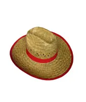 Cappelli da cowboy in paglia con cappello sombrero di fabbrica