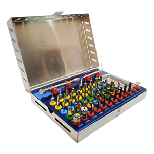 Kit d'implants dentaires universels de qualité supérieure, 50 pièces, kit d'expansion osseuse, kit de forets coniques à compression, kit d'implants dentaires universels - Product Image 5