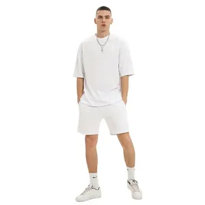 Ensemble d'été de qualité supérieure fabriqué au Pakistan, t-shirt à manches courtes et short, ensemble décontracté en coton, tenue de sport pour hommes, ensemble de t-shirts - Product Image 1