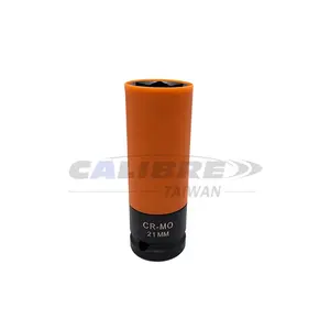 Taiwan Kaliber 1/2 "Dr X 21Mm Wielhandvat Moer Diepe Impact Socket Voor Hyundai I30