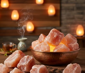 Sel d'Himalaya Halite en morceaux bruts, granulé grossier, cristal blanc, sel d'Himalaya pour usage alimentaire, bain et industriel - Product Image 4