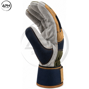 Guantes de Trabajo Multiusos Reforzados en el Pulgar y la Palma, Puño Flexible, Talla Personalizada, Guantes de Cuero Industriales de Alta Calidad - Product Image 2