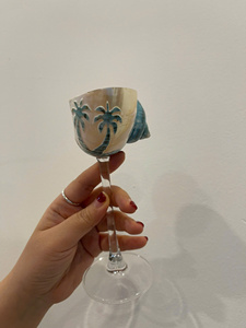 คอลเลคชั่นใหม่ 2026 แก้วไวน์เปลือกหอย ดีไซน์คลาสสิก ทำมือ เป็นมิตรกับสิ่งแวดล้อม เหมาะสำหรับห้องรับประทานอาหารหรูหรา ห้องครัว โรงแรม และบ้าน - Product Image 2