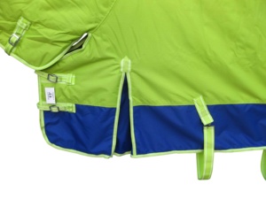 Aangepaste 1680d Ripstop Shell Stabiele Deken Winter Paard Tapijten Met Waterdichte Nylon Voering Fleece Vullingen Zeer Lage Prijs - Product Image 3