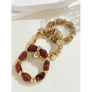 Bracelet en résine fait main de haute qualité avec un attrait artistique moderne, bijoux de mode pour les présentoirs de boutiques - Product Image 3