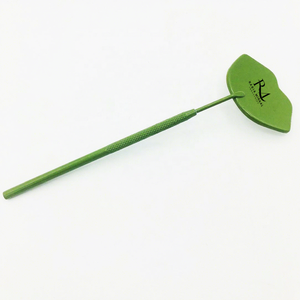 Espejo de Acero Inoxidable para Extensión de Pestañas con Forma de Labios, Recubrimiento en Polvo Verde y Color Personalizado - Product Image 1