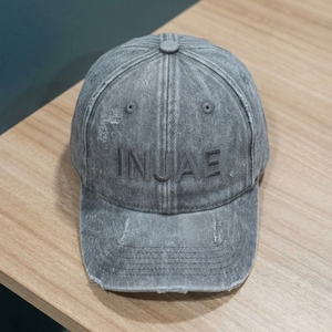 Gorra de Béisbol de Mezclilla Personalizada de 6 Paneles, con Visera Precurvada, Bordado Plano, OEM, ODM, Marca Privada, Venta al Por Mayor, MOQ Bajo - Product Image 2