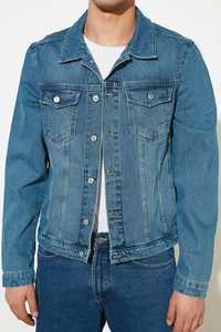 Custom <b>Men</b> <b>Denim</b> <b>Jacket</b> Stylish Urban Wear Durable Fabric Oem Odm Private Label Bulk Manufacturer - Product Image 4