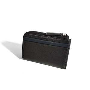 [Cualidad Superior] Castello - Cartera Corta Unisex de Cuero Genuino Curtido Vegetalmente, 8.5x12.5cm, con Cierre y Forro de Poliéster, a la Moda - Product Image 2