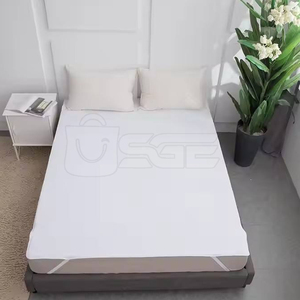Premium Waterproof Knitted 4 Corner Elastic Mattress Protector 400TC Soft Breathable Fabric Deep Corner Straps Secure Fit - Product Image 5