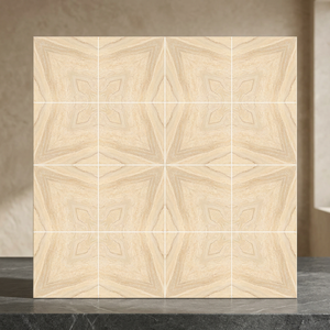 Carreaux de porcelaine brillants Vistaar Book Match Marble 600x600mm 8mm/20mm, design moderne pour salle de bain, extérieur, mur et sol, aspect brique de luxe. - Product Image 4