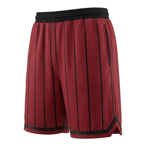Men Breathable Mesh Sports Shorts Quick Dry Athletic Training Shorts with <b>Elastic</b> Waist and Side Pocket Design - Product Image 2